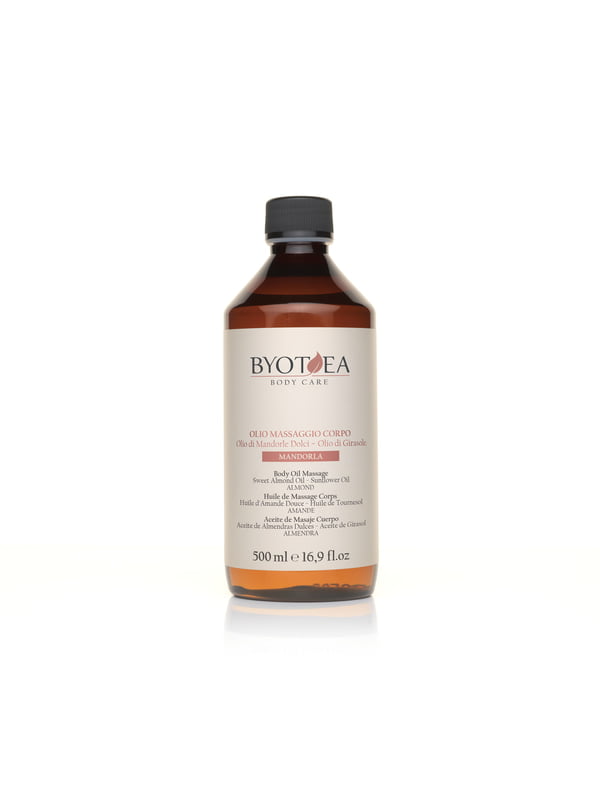BY00204 Byo Body Massage Oil Almond 500ml BY00204 Byo Body Massage Oil Almond 500ml