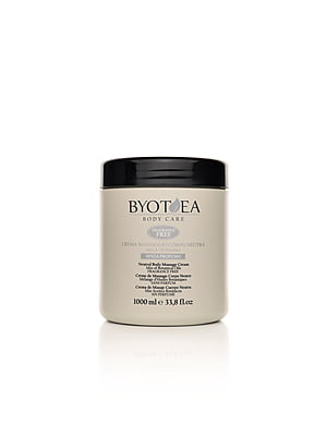 BY00243 Byo Neutral Body Massage Cream Fragrance Free 1000ml